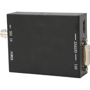 SDI إلى DVI Audio Converter ، يدعم المكونات والتشغيل HDSDI 3GSDI SDI متوافق على نطاق واسع لمحول واجهة الوسائط المتعددة HD للتلفزيون (US PLUD 100 إلى 240V)