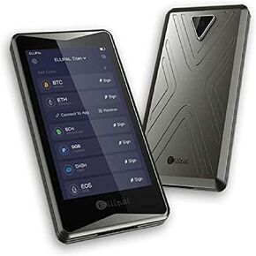 ELLIPAL Titan Crypto Hardware Wallet - Cold Wallet, Multi-Currency&Token Support, Anti-Disassembly&Tampering, Internet Isolated, Easy Exchange& Trade, Support BTC XRP ETH USDT and More Tokens