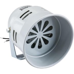 Baomain Motor Siren AC110V 110DB 0.5A Sound Alarm Industrial Accessory Grey MS-290 (110, Volts (AC))
