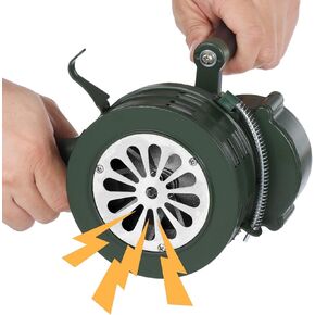 Hand Crank Siren Horn