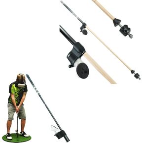 Bundle: MasterBreaker Haptic VR Pool Cue for Miracle Pool and Other Billiards Games + DriVR Elite VR Golf Club Handle Attachment for Quest 2, 3 and Pro