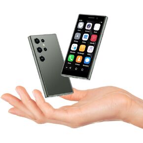 MINI PHONE 4G SMART SMARTHED مع 3GB+32GB ، 3.0 "HD Touch Screen ، بطارية 2000 مللي أمبير في الجيب ، هاتف Mini For Kids ، أفضل هدية للأطفال- الأخضر