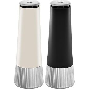 Zwilling Spices Upced-Down Manual 2-PC Spice Mill ، Black & Ivory