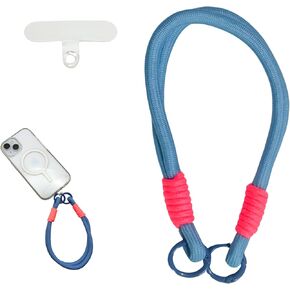 ANBYi Phone Wrist Strap – Rope Lanyard with Tether Tab, Phone Charm for iPhone, Samsung, Smartphones, Keychain Accessory