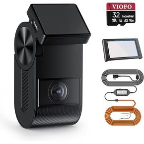 【Bundle: VS1 + HK5 Hardwire Cable + CPL】 VIOFO VS1 Mini Dash Cam, 1440P/2K HDR Dashcam, STARVIS 2 Sensor, Free 32GB SD Card, 5GHz Wi-Fi Voice Control Car Dash Camera with GPS