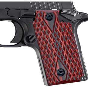 Guuun G10 Handgun Grips for Sig P238 Diamond Cut Texture