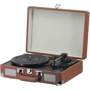 RadioShack Portable Suitcase Turntable with Bluetooth