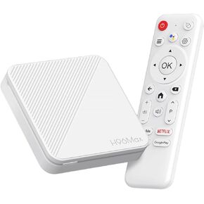 H96 Max 2025 Android 14.0 ATV Box Quad-Core WiFi6 2.4G/5.8Ghz BT5.0 4K AV1 Ultra HD Voice Control Smart Home Player