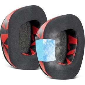 SOULWIT Cooling-Gel Earpads Replacement for Turtle Beach Stealth 600 Gen 2/600 Gen2 USB/600 Gen 2 MAX/600 Gen3(600XB)/500 XB Wireless Headset, Ear Pad Cushions with Noise Isolation Foam - Black