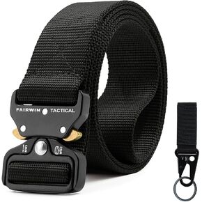 FAIRWIN Tactical Belt with 2 Gear Clips