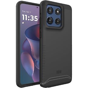 TUDIA [Military Grade for Motorola Moto G Stylus 5G (2025) Case - [Drop Tested] Dual Layer Shockproof Slim Rugged Grip Heavy Duty Protective Phone Cases Cover (Black)