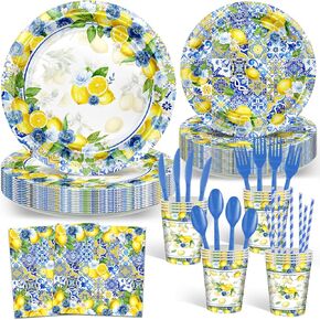 Avezano 192 Pcs Farm Birthday Party Supplies Tableware Pink Farm Animal Baby Shower Party Decor Include Dinner Plates Napkins Cups Dinnerware, Farm Barnyard Theme Party Favors Serves 24 in Kuwait