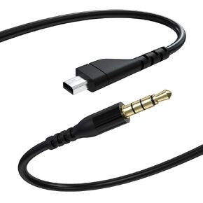 استبدال سلك سماعات الرأس Arctis ، Arctis 5 كابل الصوت المتوافق مع Steelseries Arctis 3 ، Arctis Prime ، Arctis 5 ، Arctis 7 ، Arctis Pro Gaming Headset ، 5ft/1.5m