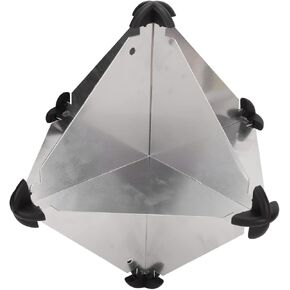 Emergency Reflector, Rustproof Aluminium Reflector High Strength for Motorboat for Sailboats