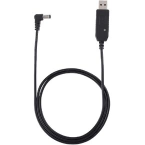 1 Meter USB Charger Transformer Cable,Portable Cable for UV-5R BF-F8HP UV-82HP UV-9R Plus Walkie Talkie