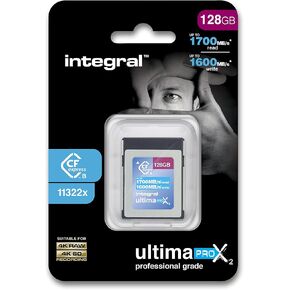 128GB ULTIMA PRO X2 CFEXPRESS CARD