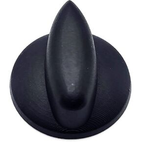 Slow Cooker Knob Compatible with Crock Pot Replacement - Rival Dial - Black