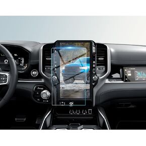 BIBIBO for 2025 RAM Screen Protector 2025+ Dodge RAM 1500 Laramie/Rebel/Limited/Limited Longhorn/Tungsten Uconnect 5 14.4" Tempered Glass Anti Glare Anti-Scratch Ultra-Clear 2025 Dodge RAM Accessories