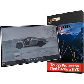 Tesla Cybertruck (2024-2025) Screen Protector - Tempered Glass, 18.5, Gloss