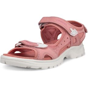 صندل رياضي يوكاتان للسيدات من ECCO، NUBUCK/مرجاني، 7-7. 5