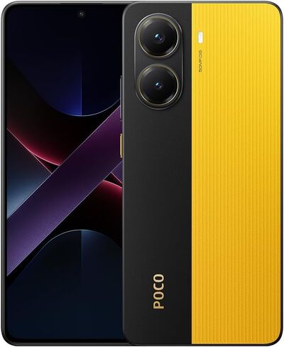 Xiaomi Poco X7 Pro 5G + 4G LTE (لـ Tmobile Mint Tello & Global) (512GB + 12GB) AI 6.67 "50MP Gamers Phone NFC Dual SIM Model 2412DPC0AG (Black) in Kuwait