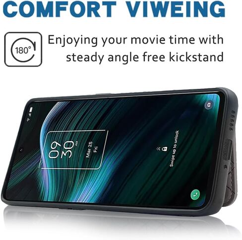 Compatible with TCL Stylus 5G 2022 Wallet Case with Crossbody Shoulder Strap and Stand Leather Credit Card Holder Cell Accessories Phone Cover for TLC Stylo G5 6.81 T779W Women Grey in Kuwait