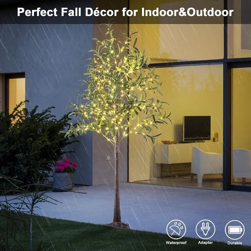 Lightshare Lighted Gypsophila Tree 6FT 176 LED Artificial Baby Breath Flowers with Lights for Wedding Home Christmas Holiday Decoration (Gypsophila Tree) in Saudi Arabia