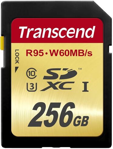 Transcend 64 GB High Speed 10 UHS-3 Flash Memory Card 95/60 MB/s (TS64GSDU3),Gold in Kuwait