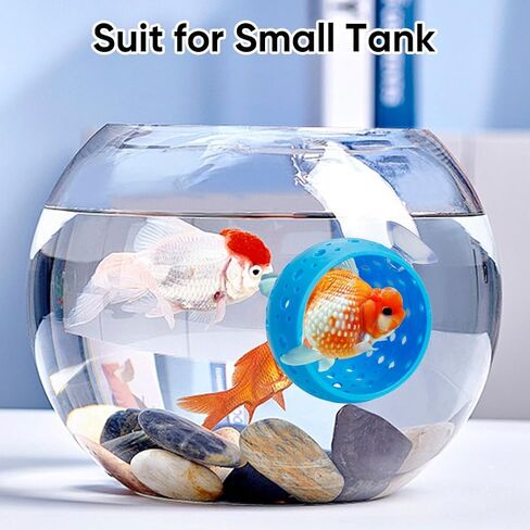 Aquarium Betta Fish Hideout - Fish Tank Tunnel with Suction Cup Shrimp Cave Aquarium Decor Fish Tank Accessories for Small Fish Shrimp - Pink in Saudi Arabia