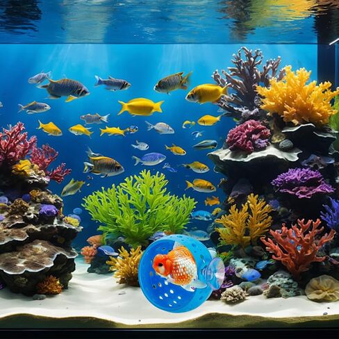 Aquarium Betta Fish Hideout - Fish Tank Tunnel with Suction Cup Shrimp Cave Aquarium Decor Fish Tank Accessories for Small Fish Shrimp - Pink in Saudi Arabia