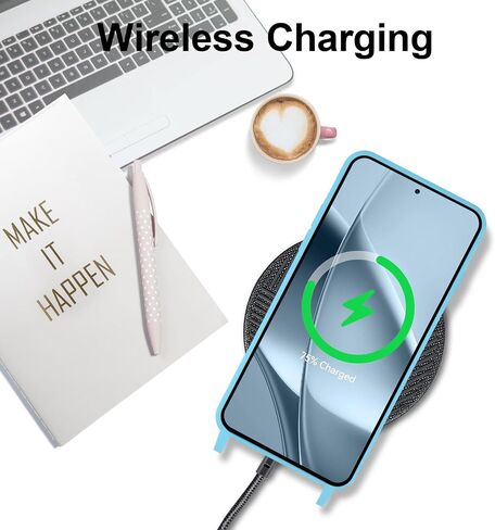 حافظة هاتف UEEBAI Crossbody Lanyard لهاتف Samsung Galaxy S24 Ultra 5G، غطاء هاتف من السيليكون مع حزام قلادة قابل للتعديل وحزام رقبة ناعم وغطاء حماية مضاد للصدمات - أسود in Kuwait