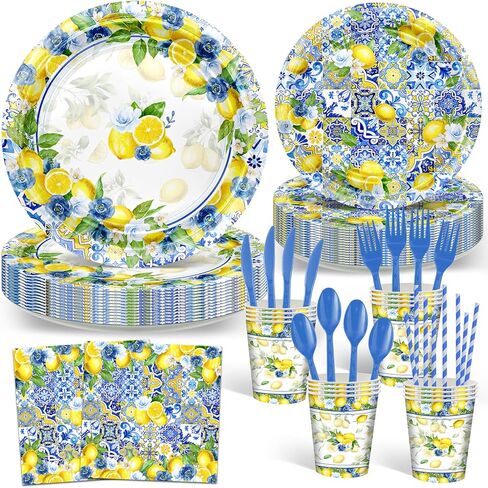 Avezano 192 Pcs Farm Birthday Party Supplies Tableware Pink Farm Animal Baby Shower Party Decor Include Dinner Plates Napkins Cups Dinnerware, Farm Barnyard Theme Party Favors Serves 24 in Kuwait