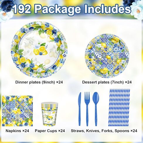 Avezano 192 Pcs Farm Birthday Party Supplies Tableware Pink Farm Animal Baby Shower Party Decor Include Dinner Plates Napkins Cups Dinnerware, Farm Barnyard Theme Party Favors Serves 24 in Kuwait