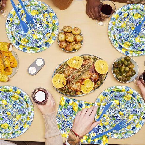 Avezano 192 Pcs Farm Birthday Party Supplies Tableware Pink Farm Animal Baby Shower Party Decor Include Dinner Plates Napkins Cups Dinnerware, Farm Barnyard Theme Party Favors Serves 24 in Kuwait