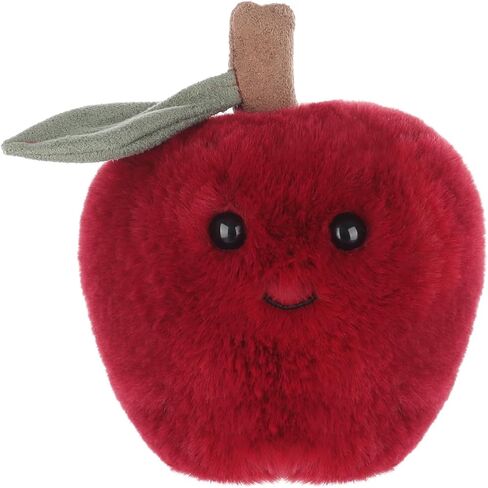 Apricot Lamb Toys Plush Red Sweet Apple Stuffed Fruit Soft Cuddly Perfect for Kids 5.5 Inches in Kuwait