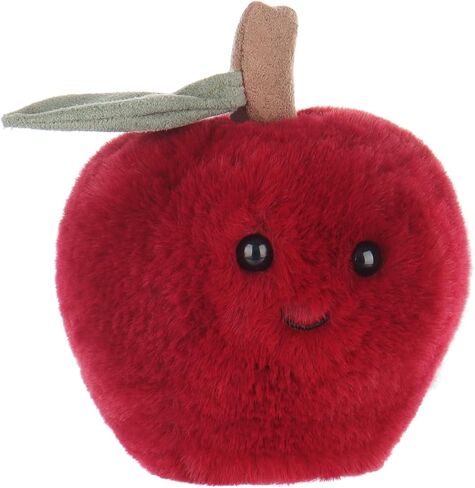 Apricot Lamb Toys Plush Red Sweet Apple Stuffed Fruit Soft Cuddly Perfect for Kids 5.5 Inches in Kuwait