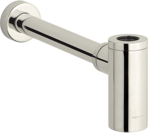 KOHLER 9033-BL Bottle Trap, Matte Black in Saudi Arabia