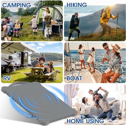 for Starlink Mini Protective Case, Liquid Silicone Cover for Starlink Mini Satellite Dish Antenna Full Protector Sleeve Shell Accessories, Portable Shock Resistant, Lightning-Proof (Grey) in Kuwait