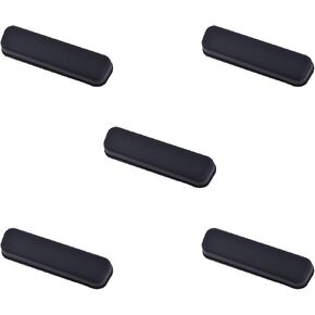 5 PCS HDMI Port Plugs anti-dust ، يغطي السيليكون سدادات Caps ، واقي المنفذ للتلفزيون ، والكمبيوتر ، والأجهزة الأخرى ، 0.51 × 0.19 (LXW)
