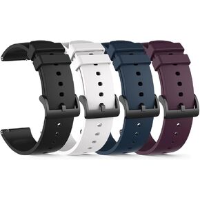 Watch Band Compatible for Withings ScanWatch 42mm/ScanWatch Horizon, Withings Steel HR 40mm/Steel HR Sport Smart Watch Replacement Wrist Strap Wristband for Withings ScanWatch 42mm/ScanWatch Horizon, Withings Steel HR 40mm/Steel HR Sport Smartwatch Soft S