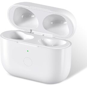 Wireless Charging Case Replacement Compatible with AirPod 3rd Generation, Air Pod 3 Charger Case with Bluetooth Pairing Sync Button
