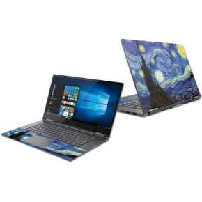 MightySkins Skin Compatible with Lenovo Yoga 730 13" (2018) - Starry Night | Protective, Durable, and Unique Vinyl Decal wrap Cover | Easy to Apply, Remove, and Change Styles | Made in The USA