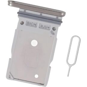 SIM Card Tray Replacement for Samsung Galaxy S25 5G SM-S931/S25 Plus 5G SM-S936 Dual SIM Card Tray with eject pin (Icyblue)