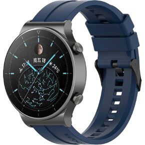 FitTurn Band Compatible with Huawei Watch Watch 4 pro/GT 5 4 3 2 Pro/GT 2e/GT 5 4 46mm/GT2 46mm/GT Active/ Replacement Straps Silicone Bands Bracelet Watch band Accessory Band for Huawei Watch 4pro/3pro/GTR 4