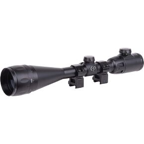 CenterPoint Optics LR620AORG2 Red/Green 6-20x50mm Illuminated Adjustable Objective Riflescope