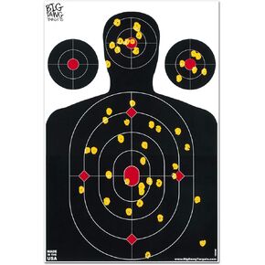 12 X 18 Inch Silhouette Reactive Splatter Target