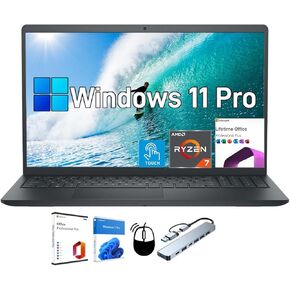 Dell Latitude 3190 Laptop PC 11.6 inch Intel Pentium Silver N5000 Processor, 4GB Ram, 256GB SSD, Webcam, HDMI, Windows 10 Pro (Renewed)