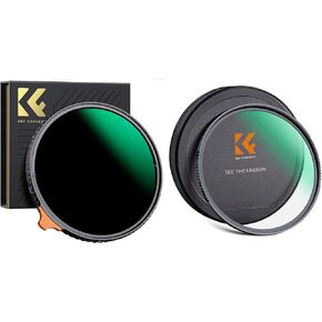 67mm Variable ND3-1000 (1.5-10 Stops) ND Lens Filter & Shockproof MCUV Filters Kit (2 Pcs) 28 Multi-Coatings for Camera Lens (Nnao-X Series)