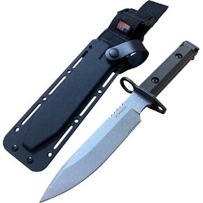Full-tang 8Cr14 Steel 12.6" American Tactical Bayonette