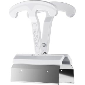 KEMOVE P11 4-Key Keycap Puller - Custom Gaming Mechanical Keyboard Cleaning and Removal Tool, Made with PC and 420 High-Carbon Stainless Steel, Suitable for Standard Layout Keyboards (White)